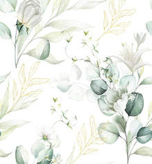 Selbstklebende Blumen Tapete PVC Möbelfolie 44cm x 300cm