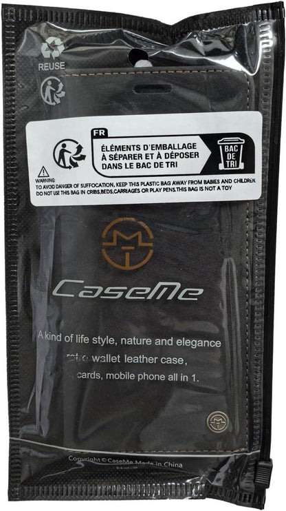 KZB Xiaomi Redmi Note 13 4G Handyhülle Schwarz Leder Klapphülle Magnet Standfunktion