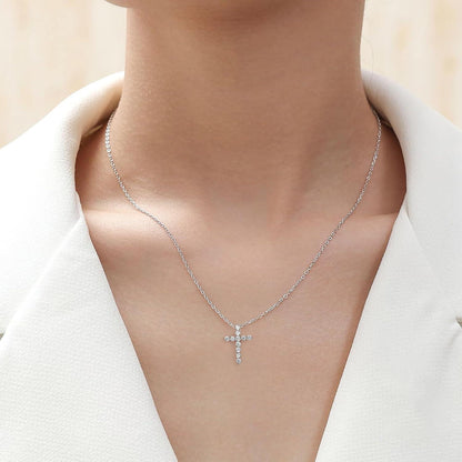 TINGN Kreuz Kette Gold Vergoldet Layered Choker Halskette