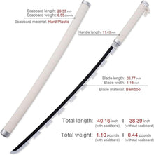 Cosplay Anime Katana Schwert 103cm Bambus 1:1 Animation