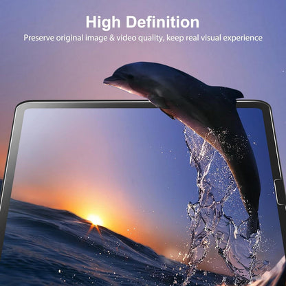 Panzer Schutz Glas iPad Air 13 Zoll 2024 Pro 13 Zoll M4, 2 Stück 9H Härte Schutzfolie