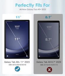 TiMOVO Drehbare Hülle für Samsung Galaxy Tab A9+ 11 Zoll