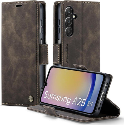 Samsung Galaxy A25 5G Handyhülle Klappbar PU Lederhülle RFID Schutz