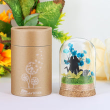 Ewige Blumen im Glas mit Geschenkbox für Freundin, Beste