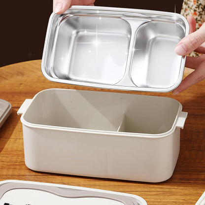 Stapelbare Scizorito Adult Bento Box 304 Edelstahl Lunch Container