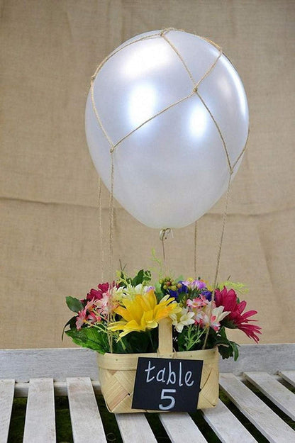 100er Set Weiße Luftballons 12 Zoll Hochwertige Latex Helium Ballons