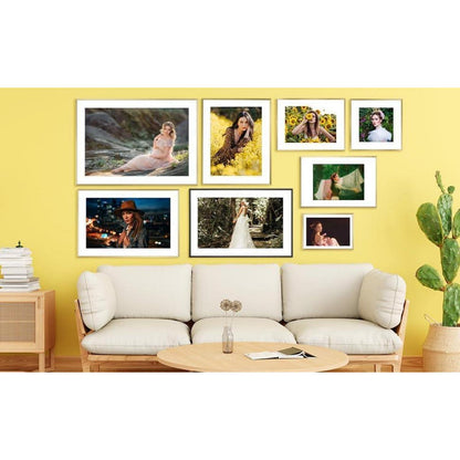 Aluminium Bilderrahmen Gold 40x50 cm mit Acrylglas Frame