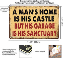 Vintage Auto-Enthusiasten Wandkunst Garage Dekoration