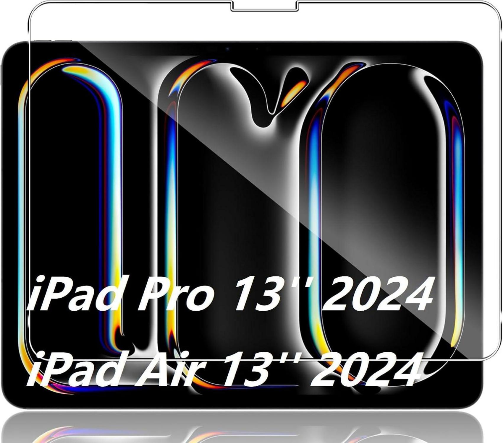 iPad Pro 13'' 2024 Air 13 Zoll Panzerglas Displayschutzfolieossierend