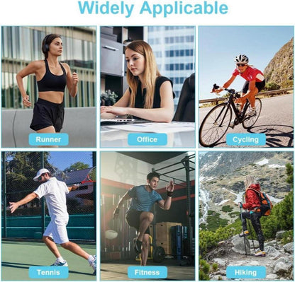 Kompressionsstrümpfe Wadenbandage Damen Herren Stützstrümpfe Kompression Sport Laufen Blau