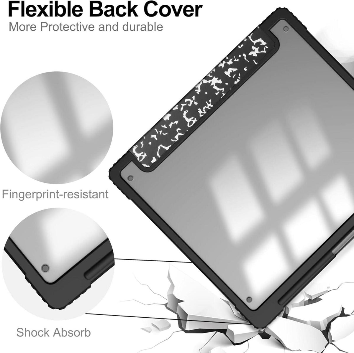 Slimshell Clear Hülle für Kindle Scribe 10.2 Zoll 2022 - Schutzhülle mit