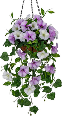 Kunstblume Morning Glory Hängende Pflanze 70 cm