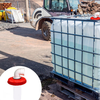 IBC Deckel Filter 90° auswaschbar für Regenwassertank 245mm