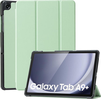 Schutzhülle Samsung Galaxy Tab A9+ 11 Zoll PU-Leder Dreifach Falten