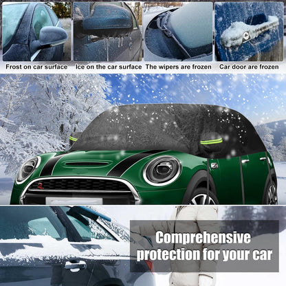 Autoabdeckung Mini Cooper 3-Türer 2000-2025, Halbgarage Wasserdicht