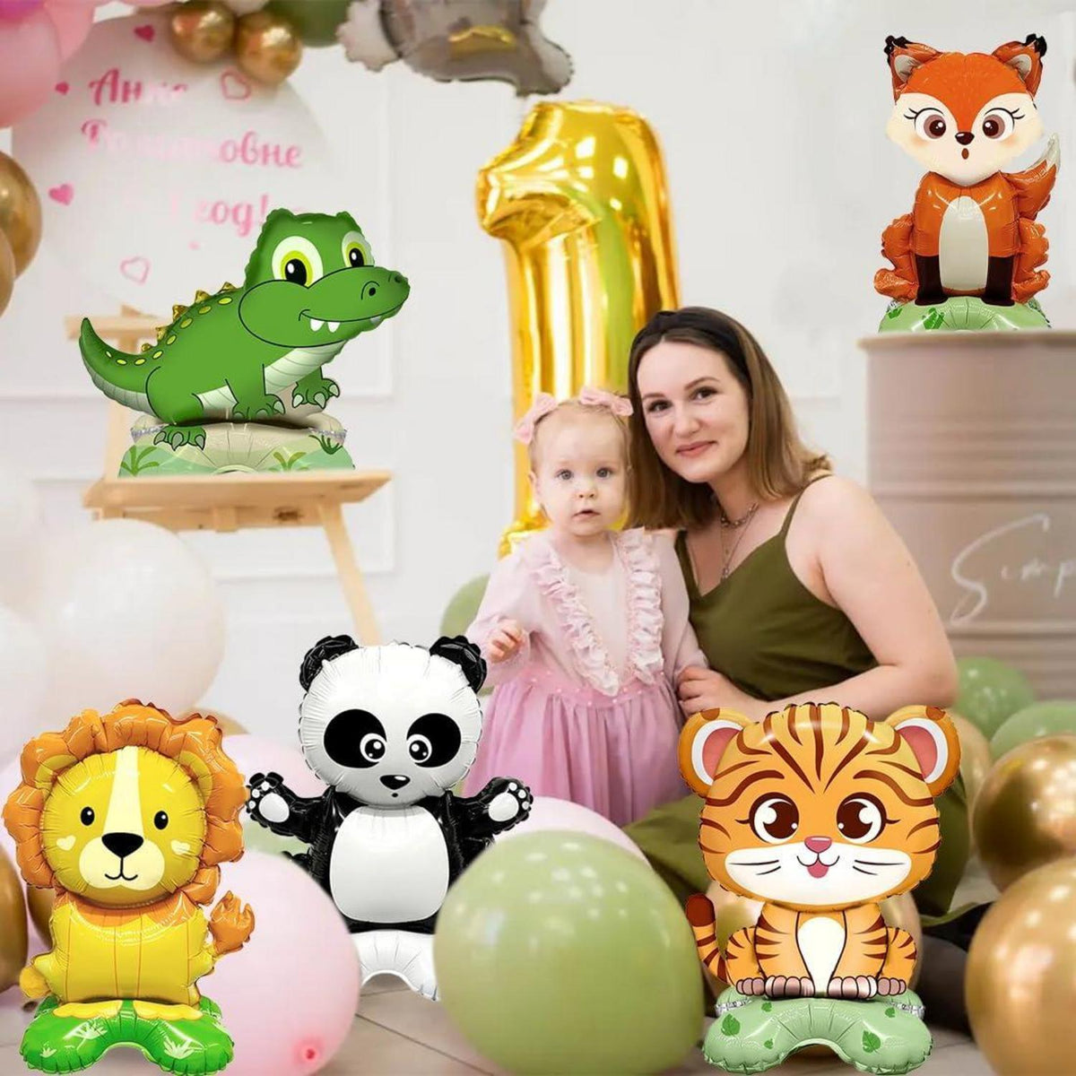 8er XXL Tier Luftballon Set für Kinderparty Geburtstag Dekoration