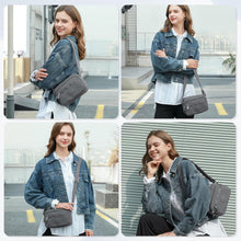 TEUEN Kleine Schultertasche Damen Wasserdicht Nylon