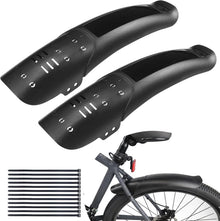 Fahrrad Schutzblech Set Vorne Hinten MTB Rennrad Universal Schwarz