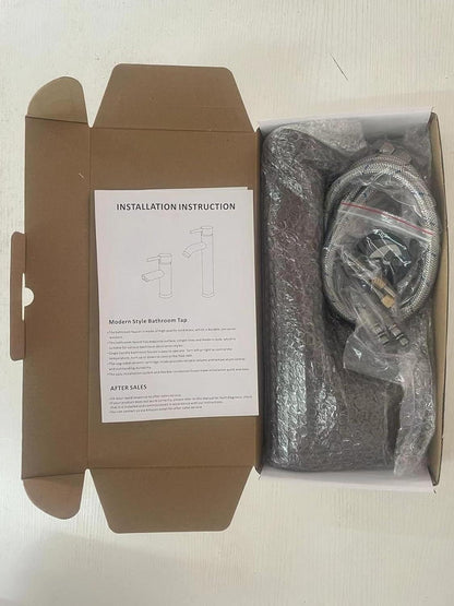 Kisimixer Bad Schwarz Einhandmischer Messing Armatur Wasserhahn