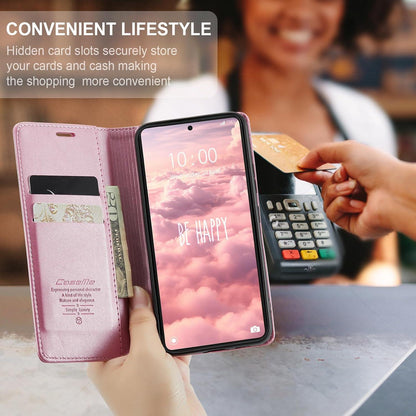 KZB Xiaomi Redmi Note 13 4G Handyhülle Premium Leder Klapphülle Magnet Standfunktion Rose Gold