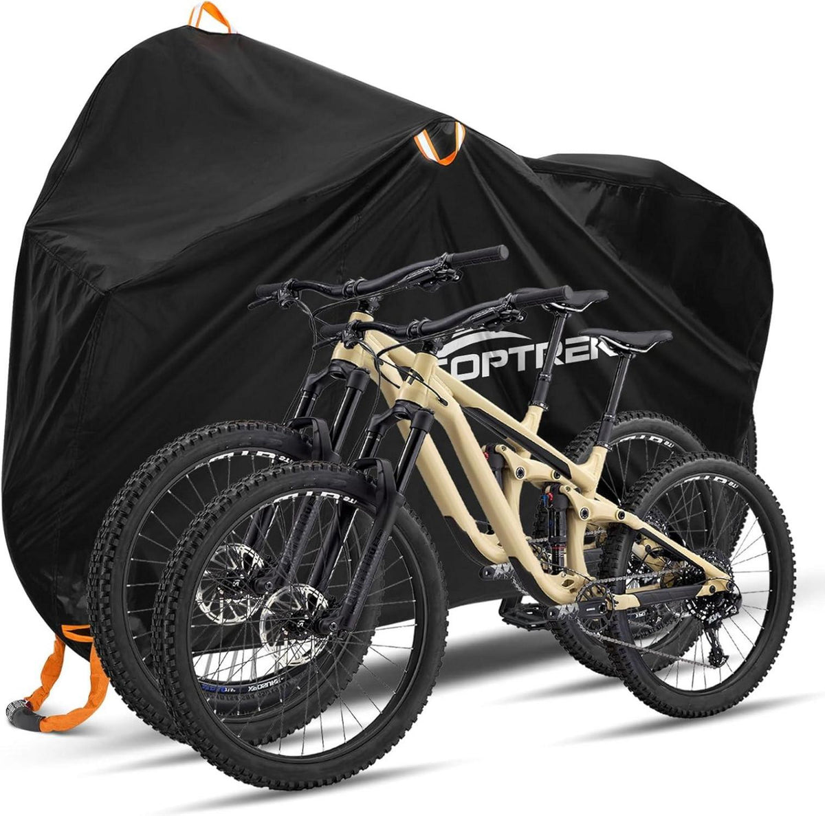 Fahrradabdeckung wasserdicht 210D Oxford-Gewebe Outdoor 210x110x95cm