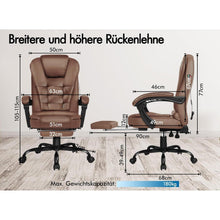 Ergonomischer Bürostuhl mit verstellbarer Kopfstütze und