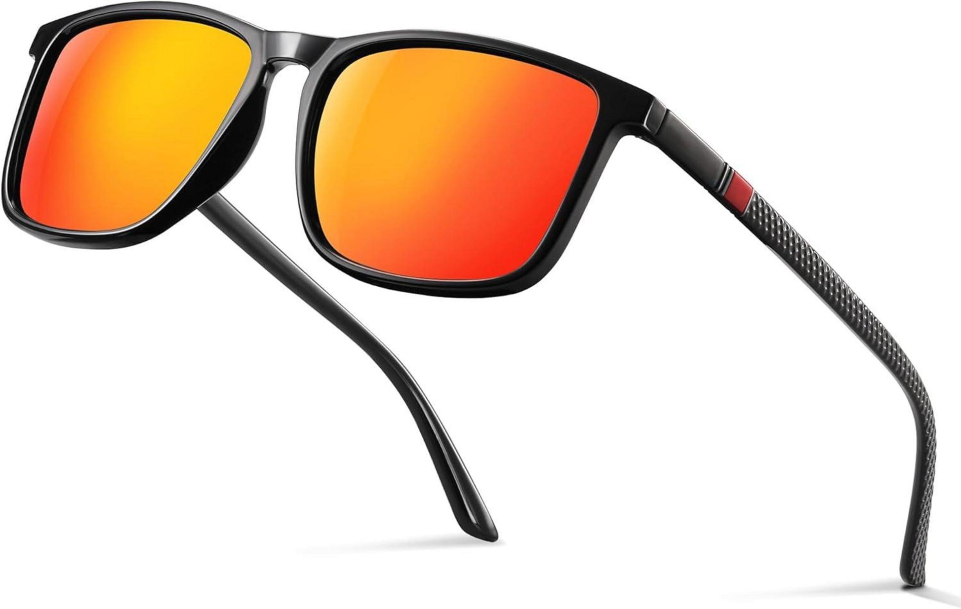 Polarisierte Sonnenbrille UV400 TR90 Rahmen Retro Sport Angeln Ski