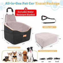 Hunde Autositz Beifahrersitz Höhenverstellbar & Waschbar
