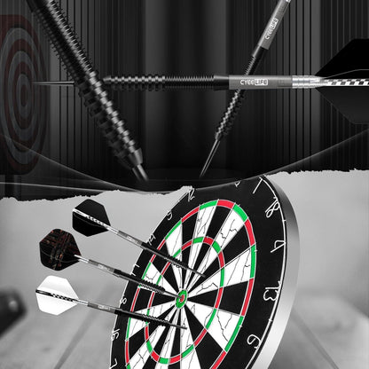 Tungsten Darts Set 23g Steel Tip mit Zubehör und Sharpener