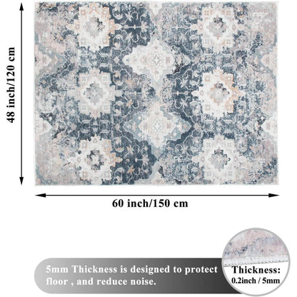 Bodenschutzmatte 150x120cm Hartböden Teppich Bürostuhl