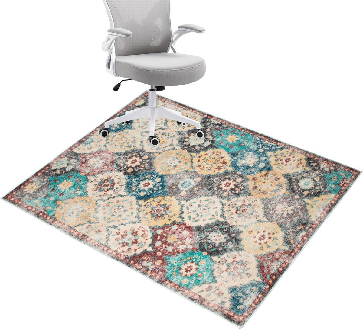 Bodenschutzmatte 150x120cm Gaming Stuhlunterlage rutschfest