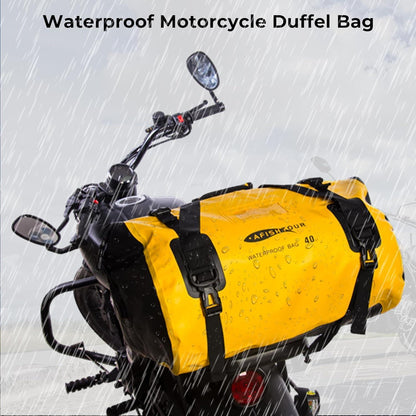 40L Wasserdichte Motorrad-Duffelbag – Gelb