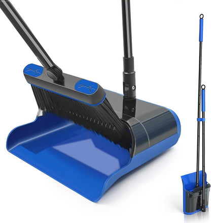 Kehrset mit Langem Stiel und 180° Drehung, Blau