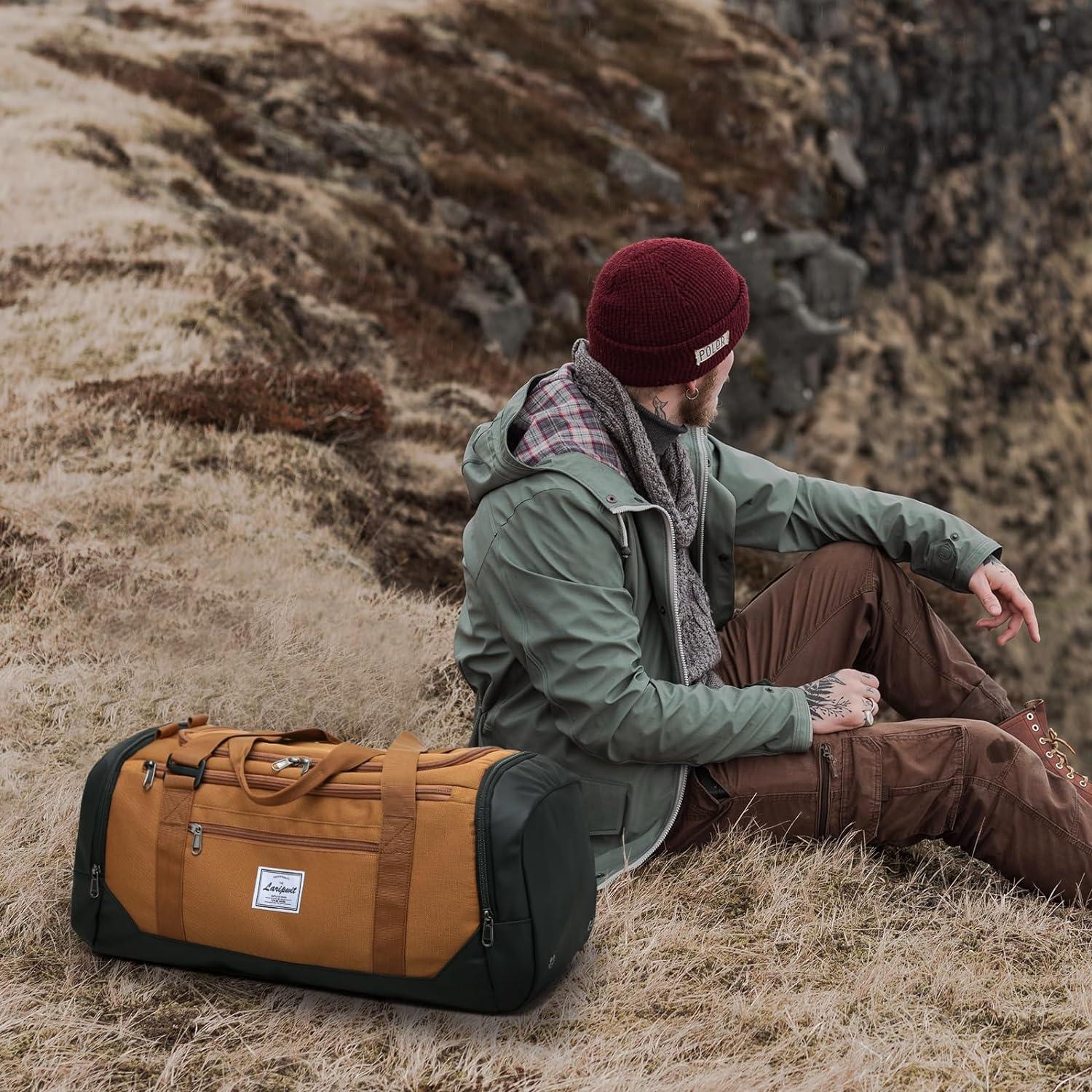 Laripwit 40L Sporttasche mit Schuhfach und
