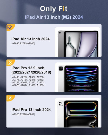 TiMOVO Schutzhülle für iPad Air 13 Zoll 2024 mit