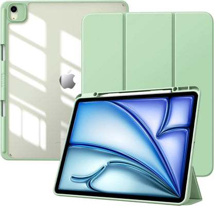 Schutzhülle für neues iPad Air 13 Zoll 2024 mit Stifthalter und klare