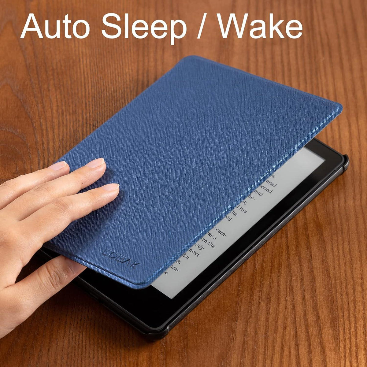 CoBak Kindle Paperwhite Hülle Smart-Cover Auto Sleep-Wake 11. Gen 2021 Blau