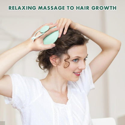 Silikon Kopfhaut Massagebürste Haarwachstum Peeling Scalp Brush