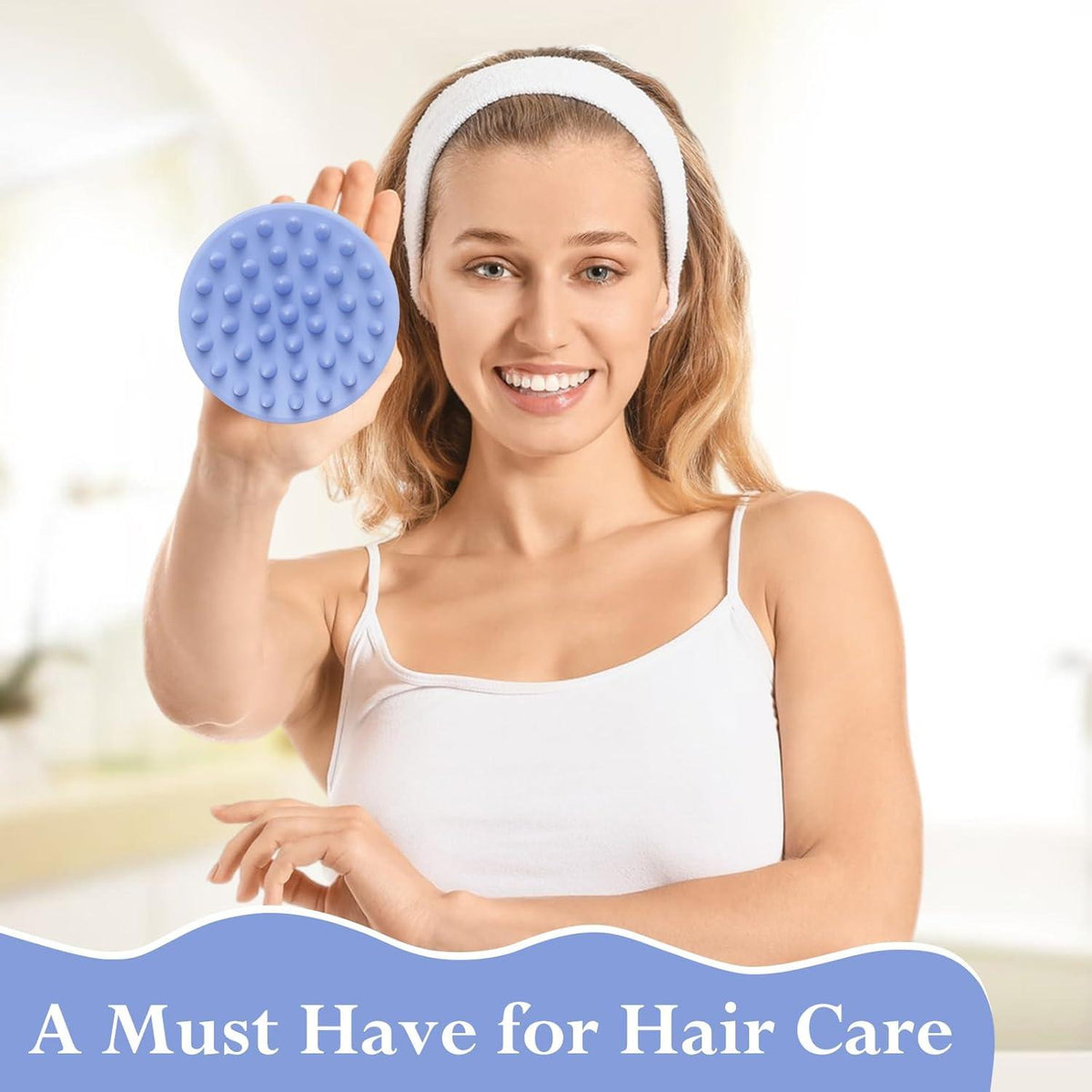 Silikon Kopfhaut Massagebürste Haarwuchs Shampoo Bürste Scalp Massager