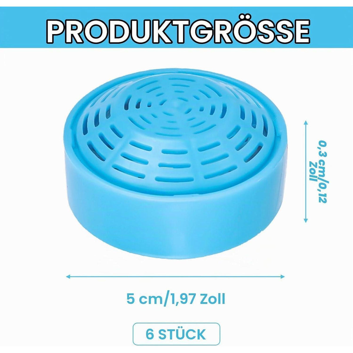 6x Katzenbrunnen Filter für Edelstahl Trinkbrunnen