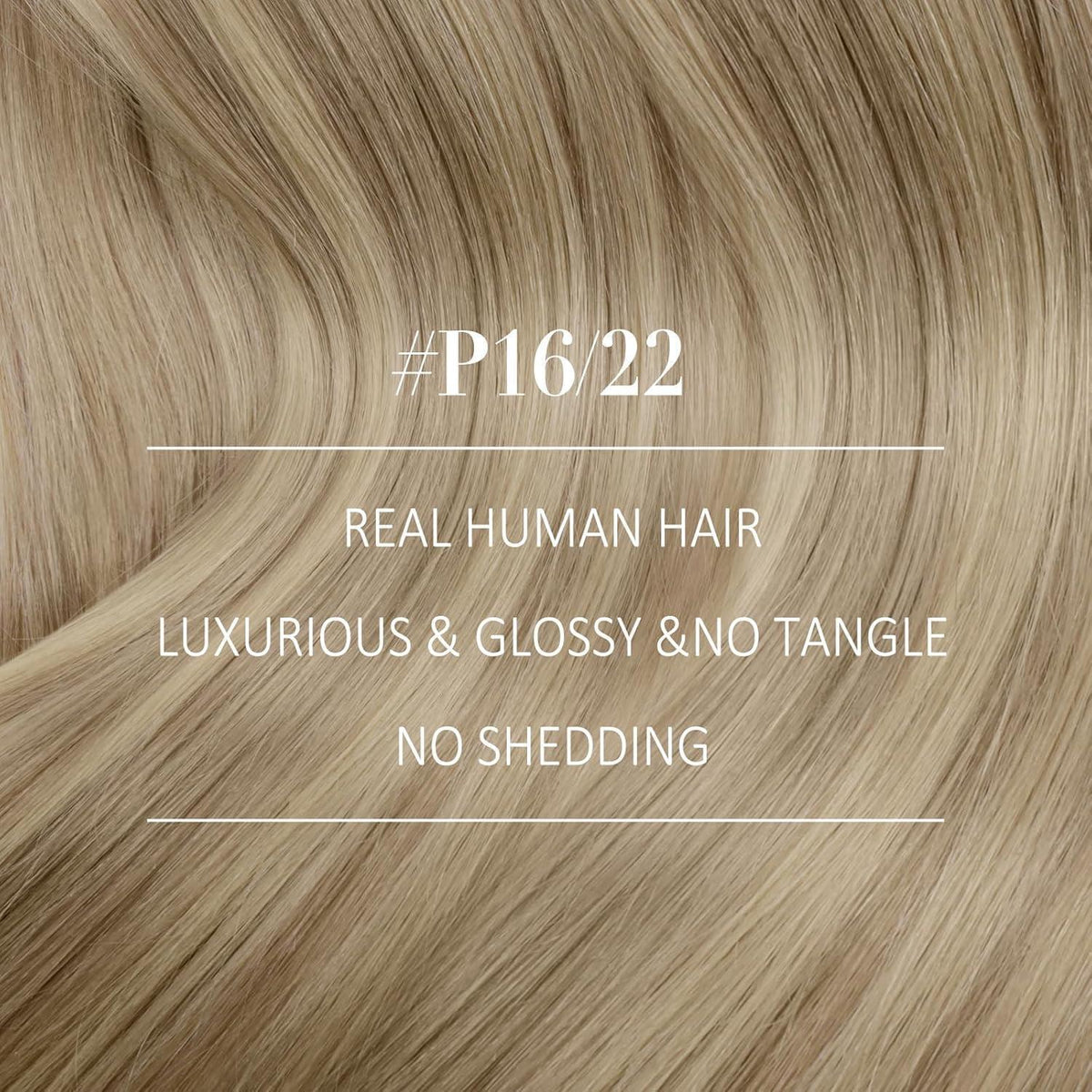 Blond Echthaar Tressen 40cm – Remy Haare, 100g