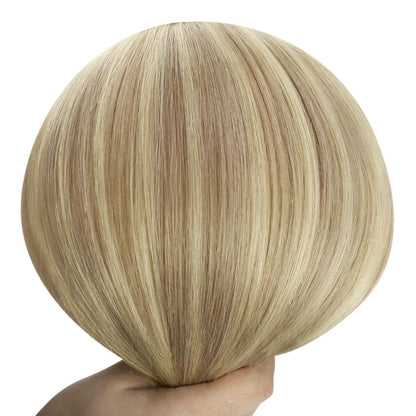 Blond Echthaar Tressen 40cm – Remy Haare, 100g