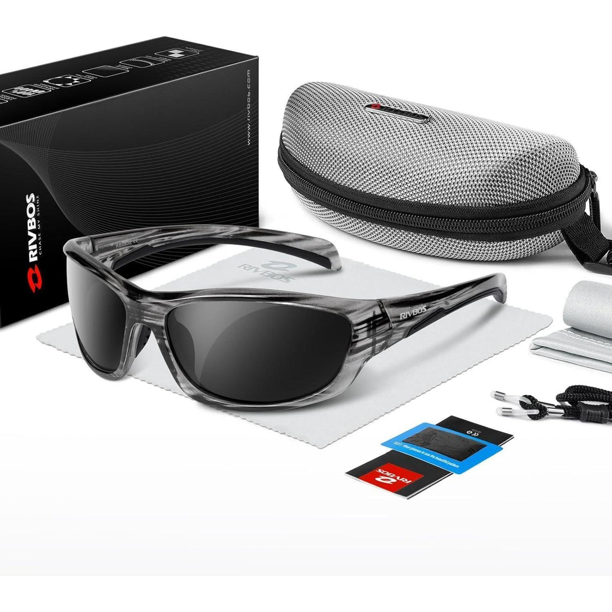 Sportbrille polarisiert UV400 TR90 ultraleicht Herren Damen