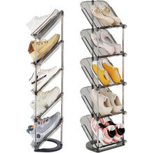 Patinao Schuhregal mit 5 Ebenen, Schräges
