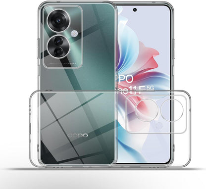 Transparente TPU Schutzhülle für Oppo Reno11 F 5G Ultra Dünn Case