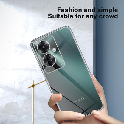 Hülle für Oppo Reno11 F 5G Crystal Clear Transparent Silikon Ultra