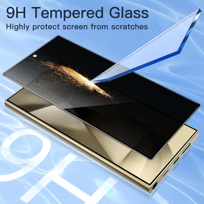 S24 Ultra 5G 6,8 Zoll Sichtschutz Anti-Spähen Glas 2 Stück