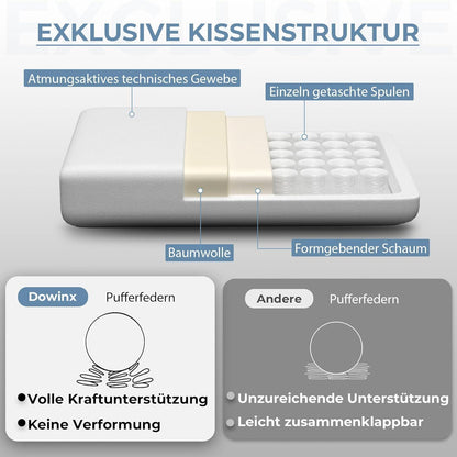 Ergonomischer Gaming Stuhl mit Massagefunktion und
