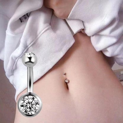 10er Set Bauchnabelpiercing Schwangerschaft mit Anhängern
