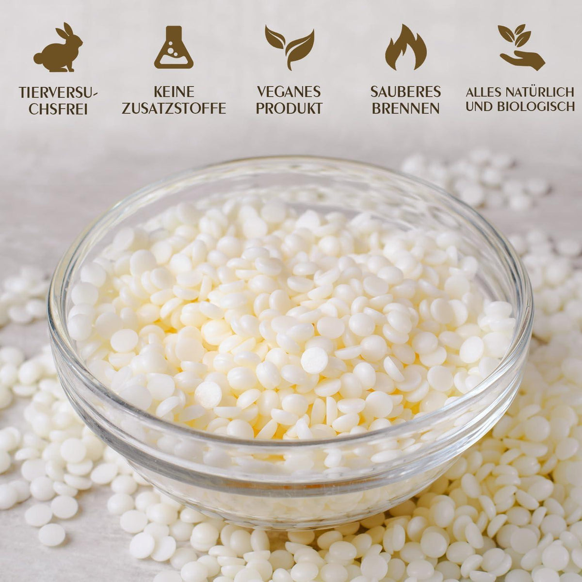 20kg Sojawachs für Kerzen – Premium Qualität & Nachhaltig